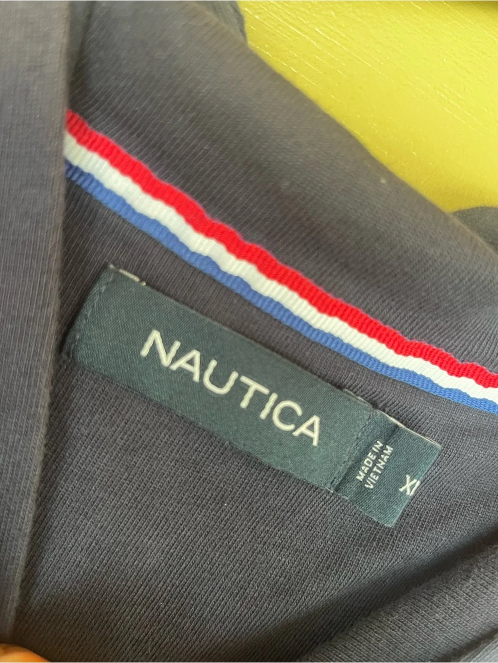 Nautica Striped Hooded Rugby Pullover XL - Picture 8 of 9